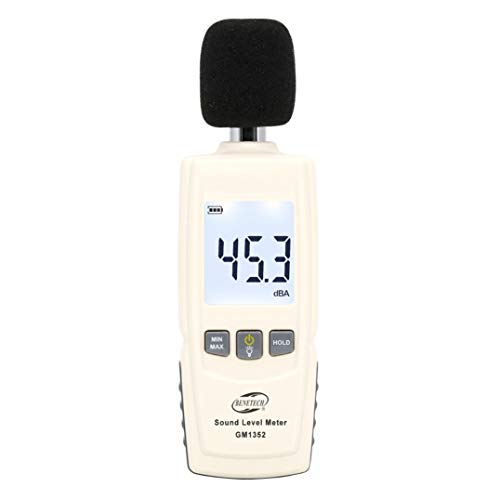 BENETECH Digital Sound Level Meter Noise Tester in Decibels LCD Screen with Backlight