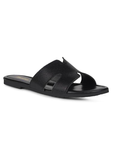Image of Bata Women's Mule Slippers - Comfortable & Trendy Slip-On Slippers for Everyday Wear