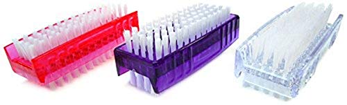 Swissco 2 Sided Nail Brush , 3 count
