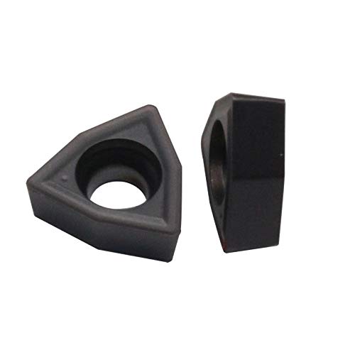 Tool Part for HR52522B WCMX030204 10PCS U Drill Inserts Drilling Cutter WCMX030204 CNC Turning Tool