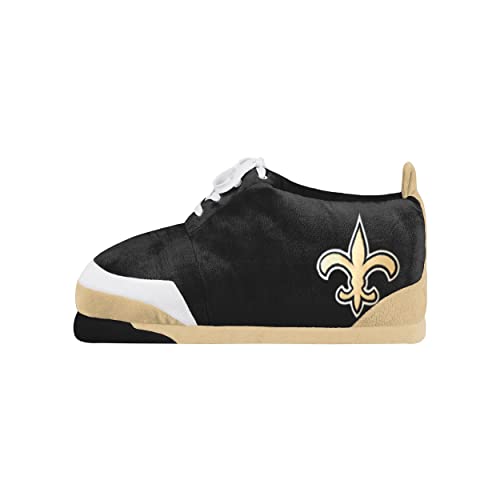 Image of FOCO Mens NFL Team Logo Plush Oversized Sneaker Slippers