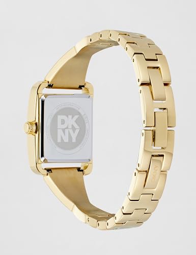 Image of DKNY City Bangle Analog Plain 2-Hands Japanese Movement Square Dial, Diameter 22 x 30 MM, 30 m Water Resistance Women's Wrist Watch - DK1L005M00