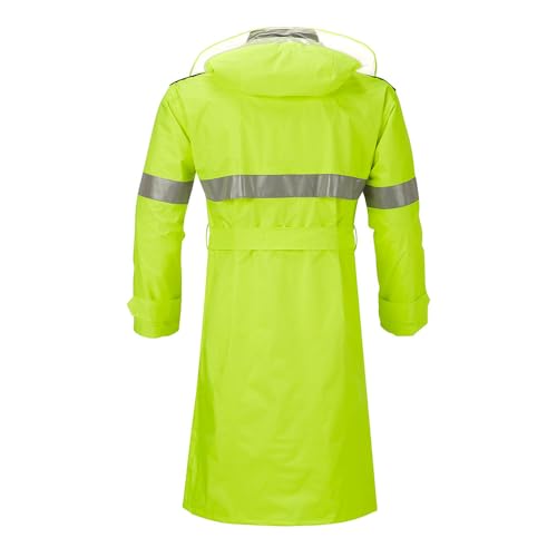 TK-RAINWEAR R693 premium rain coat (waterproof/light weight/windbreak) Reflective belt, Men Women Adults rainwear2