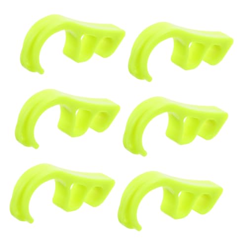 Bloqueo de freno de manija Hemobllo verde de 6 piezas para motos y scooters