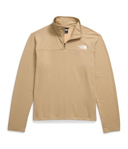 Image of THE NORTH FACE mens Cedar Trail Grid Fleece Quarter Zip Jacket | Cold Weather Top With Durable, Reinforced Bindings