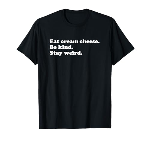 Fromage à la crème amusant pour hommes, femmes, adolescents, garçons ou filles T-Shirt