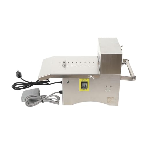 TABODD Electric Sausage Tying Machine Sausage Tying Knotting Machine, Stainless Steel Automatic Sausage Tying Knotting Machine Binding Strapping Machine Commercial Sausage Linker for Restaurant, Home