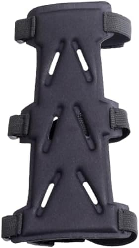 Garneck Shooting Arm Guard Bow Hunting Accessories Archery Bracer Archery Forearm Guard Arm Accessories Elastic Arm Guard Archery Armguards Cloth Universal Sleeve Black Armguard Band