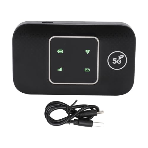 Image of Generic 4G LTE Mobile WiFi Hotspot Portable Router 150Mbps for Travel Wireless Internet Devices with SIM Card Slot 10 Users for Cell Phones,Laptops,Smart TVs 3000mAh ABS