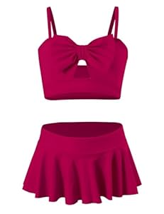 Echinodon YY2407 Bikini-Set Mädchen Rot 104