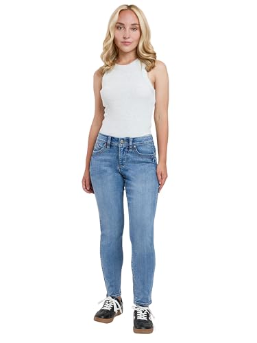 Royalty for Me Womens Royalty for Me Women's Petite Curve Confidence Wannabettabutt Mid Rise Skinny, Pp9987754