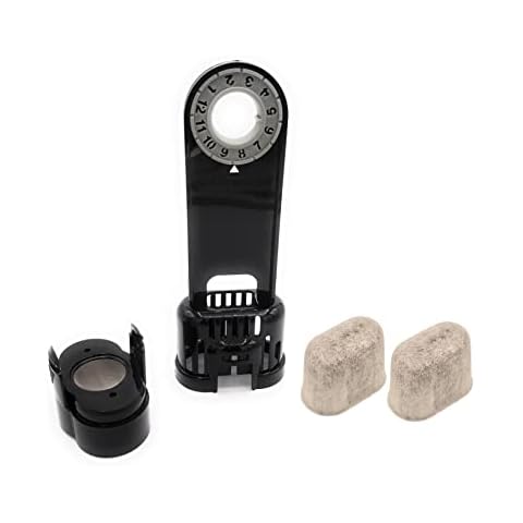 Blendin Water Filter Holder Assembly Part with 2 Replacement Charcoal Water Filter Cartridge Refills Starter Kit, Compatible with Keurig 1.0 K Classic Coffee Makers Cover