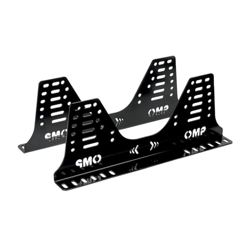 Part Synergy Replacement for Steel Tall Side Mount Brackets 36 Holes Black Direct Fit