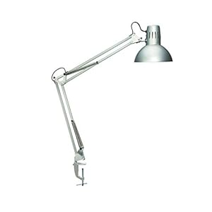 Maul MAULstudy Lampe de Bureau Argenté