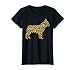 Chien Bouledogue Français Leopard Print Bulldog Femme Cadeau T-Shirt