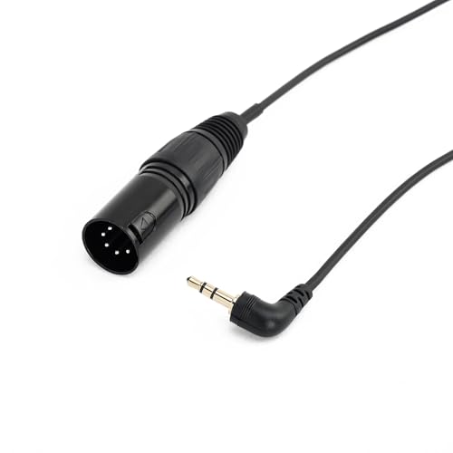 Cable de Audio 3.5mm a XLR 5 Pin 50 cm miniatura 1