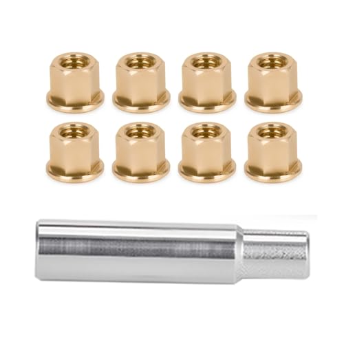 Écrous de roue en laiton pour Axial SCX30 1/30 pour corriger le manque d'adhérence du crawler