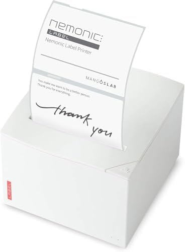 Amazon.com : MANGOSLAB Nemonic Label Printer MIP-001LW | Durable  