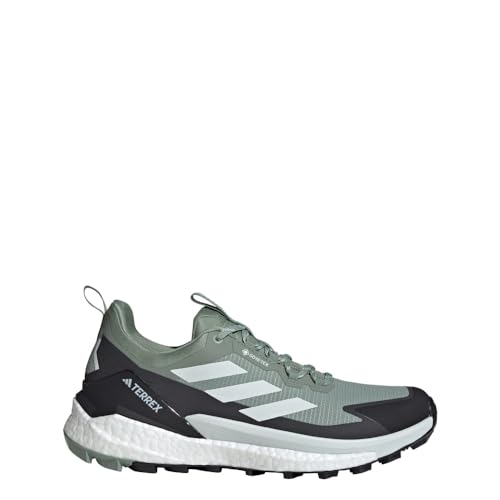 Image of adidas Mens Terrex Free Hiker 2.0 Low Gore-Tex Hiking Hiking Sneakers Shoes - Black