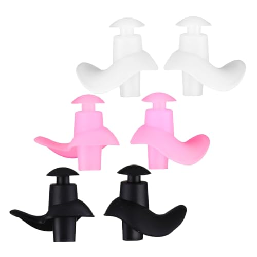 3ペア 防水耳栓 子供用水泳用耳栓 子供用耳栓 耳栓子供 水泳の子供のための耳栓 水泳耳栓 子供の耳栓 ダイビング水耳栓 シリコーン耳栓 成形可能な耳栓 水泳用の耳栓 シリカゲル