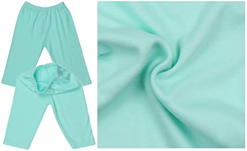Image of ToBeInStyle Girl's 4 Pack Solid Color Lounging Casual Capri Pants Relaxed Fit