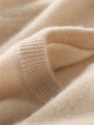 Men's Cashmere Sweater Crew Neck Thick Knit Pullover Knitted Long Sleeve Sim Fit Jumper4