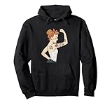 Photo Gallery punk girl power femminista retro art rosie rivettatrice tatuaggio felpa con cappuccio Photo Gallery punk girl power femminista retro art rosie rivettatrice tatuaggio felpa con cappuccio