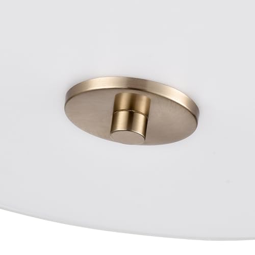 ML Lighting 41102-MG Guyten 13" Wide 2-Light Semi Flush - Modern Gold by ML Lighting - Image 4
