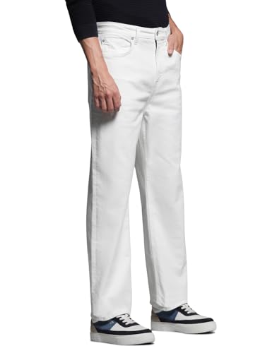 Image of Jack & Jones Men's Loose Fit Jeans | High Rise | Jeans for Men