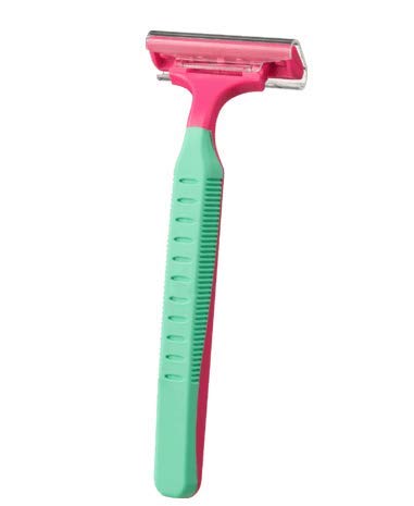 Einmal- Rasierer unsteril zweischneidig blau (100 Stck.) – AS Hygiene