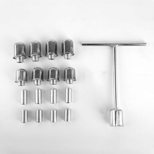 Image of 4pcs 16 inch Polished Stainless Steel Wheel Simulators for 1988-1998 F450
