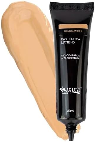 Base Líquida Matte HD Max Love Cor 20 - Cobertura Alta, Acabamento ...