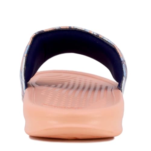 Nautica Men's Athletic Slide Comfort Sandal-Rivo-Miami Palms-Size-103