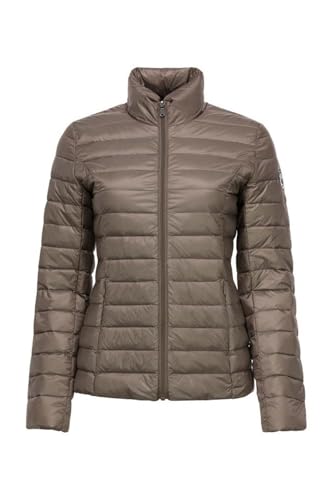 JOTT Damen CHA Daunenjacke Cha mit langen Ärmeln, Taupe, L