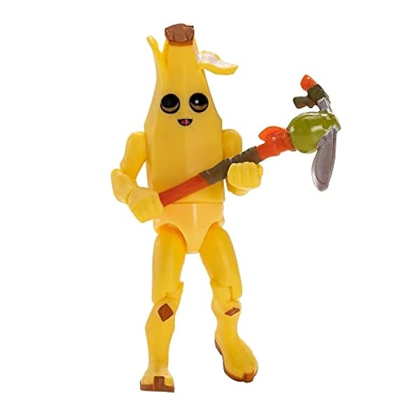 Fortnite FNT0987 Micro Legendary Series Squad Mode, fyra 2,5-tums mycket detaljerade figurer med skördsverktyg, multi