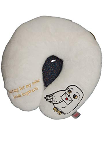 Preisvergleich Produktbild Harry Potter Hedwig Eule Reisekissen rund Nackenkissen weich Kissen