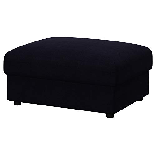 Soferia Funda de Repuesto Compatible para VIMLE reposapiés, Tela Elegance Black, Negro