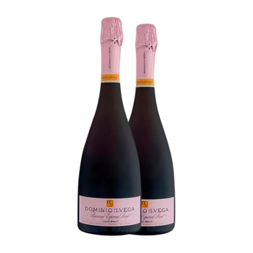 Dominio de la Vega Especial Rosé Pinot Negro Cava Reserva 75 cl Vino rosado (Caja de 2 Botellas de 75 cl)