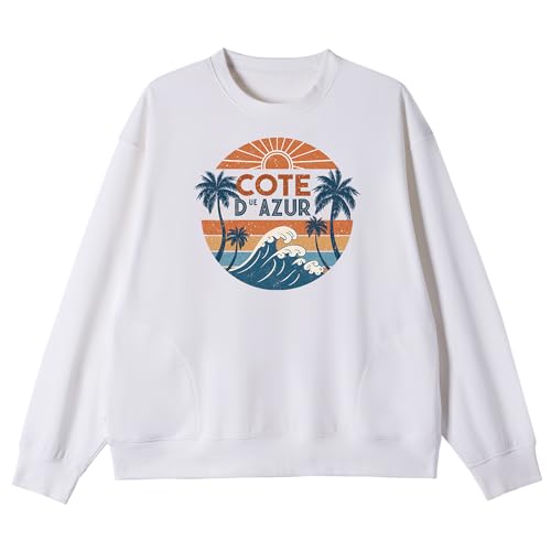 Sardine Crewneck Sweatshirt Fisherman Aesthetic Ocean Life Vintage Graphic Long Sleeve Pullover Outfits with Pockets2