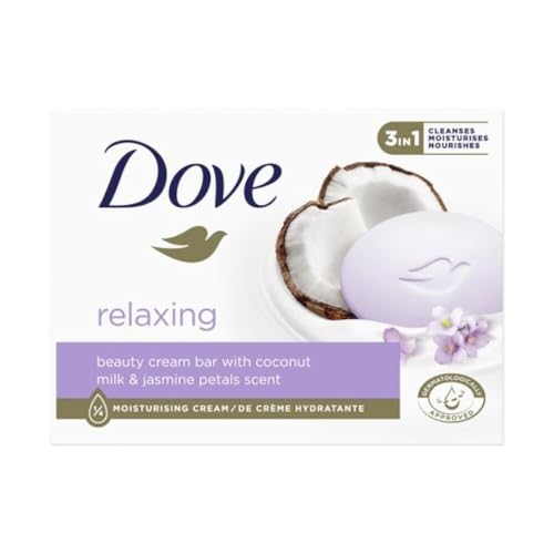 Dove Purely Pampering Beauty Bars, Coconut Milk, 4 oz bars, 2 ea by Dove