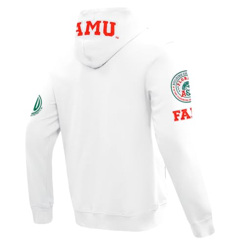 Image of Pro Standard Mens College Classic Chenille Cotton Double Knit Full Zip Hoodie