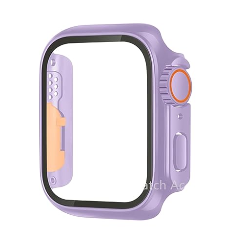 Housse iWatch protection écran lilas pour le sport et le quotidien