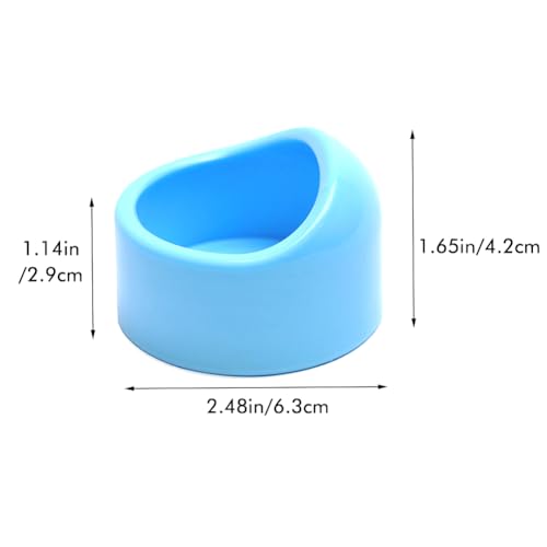 Pixaro Hamster Keramik Futterschalen - 3 Stück Anti-Biss Futterschalen Napf für Haustiere, Feeder, Hamster Water Bowl, Kleintiere Keramik Futterschale