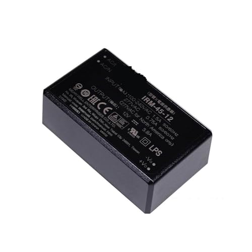Alimentation IRM-45 12V verte et compacte pour boîtiers internes - 5