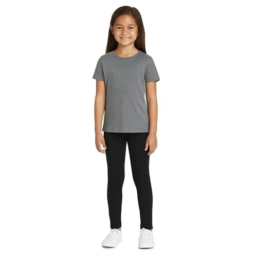 French Toast Girls Solid Leggings Black 4T