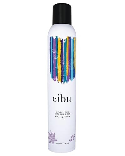CIBU Style Lock Spray Fijador Extra Fuerte 10 oz miniatura 1
