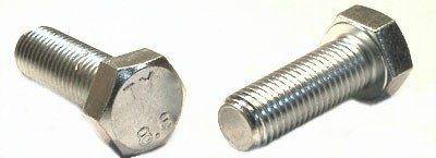 Amazon.com: M7-1.0 x 30 mm Hex Cap Screws/Grade 8.8 / Zinc/Full