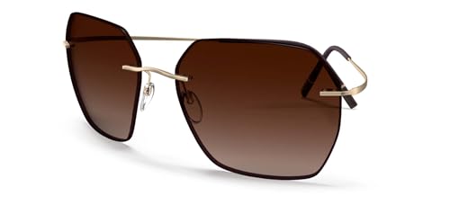 Silhouette Sunglasses TMA Collection 8745 7930 Slm Red Brown Gradient 59/17/140