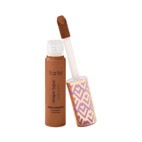tarte shape tape creamy concealer – Coverage, Hydrating, Natural Matte Finish Formula for Under Eye, Dark Circles, Fine Lines, Redness & Discoloration, Dermatologist-Tested, Vegan, Cruelty-Free