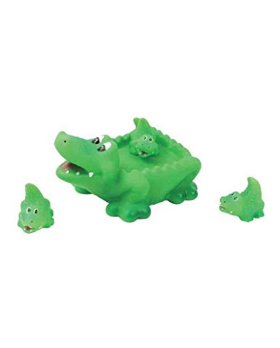 Playmaker Toys Rubber Baby Bath Animal Family Toy Sets (Alligator)